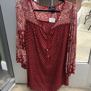 Red Bandana Dress